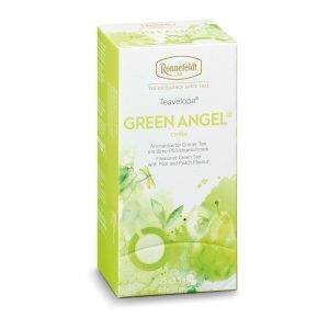 Ronnefeldt World Of Tea - Teavelope® Green Angel: Experience the divine essence of Green Angel tea, a heavenly and invigorating green tea blend.