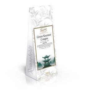Discover the exquisite taste of Ronnefeldt Green Keemun Congou tea. Delight in the harmonious fusion of green and black teas. Order yours today!